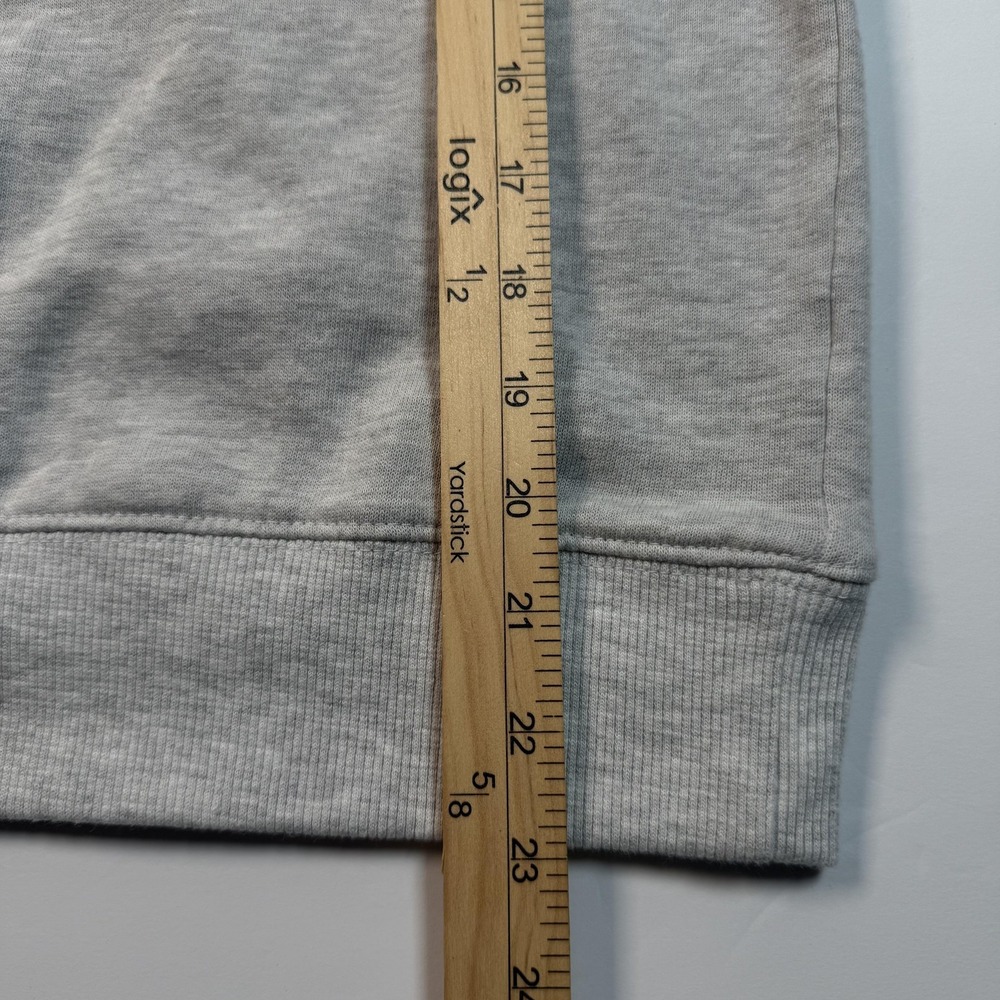 HOMAGE Sweatshirt Mens Small Gray Raglan Crewneck Tri-Blend Fleece Embroidered - Picture 4 of 7